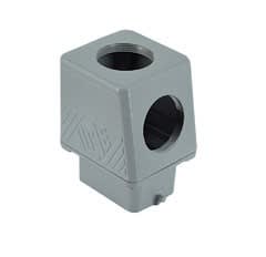 Ilme - Capot 1 sortie verticale M40 + 1 sortie latérale M40 - 2 pivots - série BIG