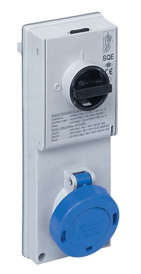 Ilme - Prise ver 380V 16A 3P+T+N IP55 thermoplastique