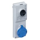 Ilme - Prise ver 380V 16A 3P+T+N IP55 thermoplastique
