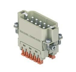 Ilme - Insert mâle SQUICH 10P+T 16A 250V gabarit 49.16