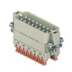 Ilme - Insert mâle SQUICH 16P+T 16A 250V gabarit 66.16