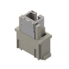 Ilme - Insert mixo pour RJ45 femelle / femelle 1 module