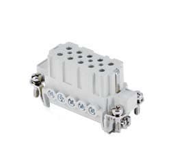 Ilme - Insert femelle à visser 10P+T 16A 250V gabarit 49.16 - série JEI