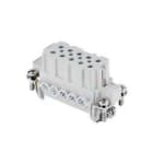 Ilme - Insert femelle à visser 10P+T 16A 250V gabarit 49.16 - série JEI