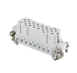 Ilme - Insert femelle à visser 16P+T 16A 250V gabarit 66.16 - série JEI