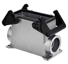 Ilme - Embase saillie 2 leviers thermoplastique 1 entrée M25 - gabarit 77.27