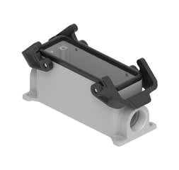 Ilme - Embase saillie 2 leviers thermoplastique 1 entrée M25 - gabarit 104.27