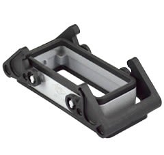 Ilme - Embase encastrée 2 leviers thermoplastique - gabarit 77.27 - série JEI