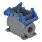 Ilme - Embase saillie 2 leviers 1 entrée M25 gab57.27 -série T-TYPE C-joint en silicone