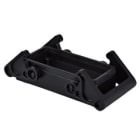 Ilme - Embase encastrée 2 leviers gabarit 57.27 - série LS-TYPE (scénique noir)