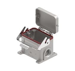 Ilme - Embase saillie 1 levier + couvercle-1 entrée M40 gab104.62 -180° C