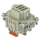 Ilme - Insert femelle raccordement rapide 9P+T 10A - 400V - gabarit 44.27 série CDSH