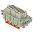Ilme - Insert femelle raccordement rapide 27P+T 10A - 400V - gabarit 77.27 - série CDSH