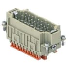 Ilme - Insert mâle raccordement rapide 27P+T 10A - 400V- gabarit 77.27 - série CDSH