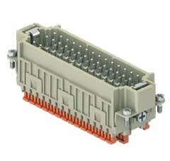 Ilme - Insert mâle raccordement rapide 42P+T 10A - 400V- gabarit 104.27 - série CDSH