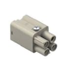 Ilme - Insert femelle à sertir 3P+T 40A 400V gabarit 21.21