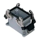 Ilme - Embase saillie haut profil 2 leviers 2 x M25 gabarit 57.27