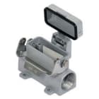 Ilme - Embase saillie haut profil 1 levier renforcé 2 x M25 + couvercle - gab49.16