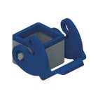 Ilme - Couvercle avec levier et joint bleu pour insert femelle gabarit 21.21