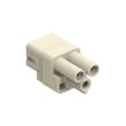 Ilme - Insert femelle à sertir 2P+T 40A 400V gabarit 21.21