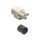 Ilme - Insert femelle à sertir 2P+T 40A 830V gabarit 21.21