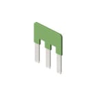 Ilme - Barrette de pontage 3P pour insert CDSH - couleur verte 50V