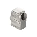 Ilme - Capot métallique sortie latérale M25 +T pour recevoir 1 module MIXO