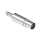 Ilme - Contact pneu. métal droit femelle diam. intérieur 4mm racc. canelé sans valve