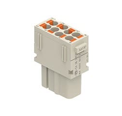 Ilme - Module femelle Mixo 8 pôles 16A 400V, raccordement AXYR®