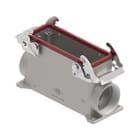 Ilme - Embase en saillie haut profil, 2 leviers M40 - gabarit 104.27- série 180° C