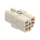 Ilme - Insert femelle 7P+T 10A 250V - raccordement AXYR® gabarit 21.21