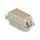 Ilme - Insert femelle 32P+T 16A - 500V, racc. AXYR® - gabarit 77.27 numéroté de 33 à 64