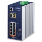 Konni - Planet Switch Indus L2 8 ports dont 4 PoE at 144w 2xSFP