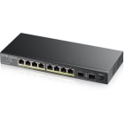 Konni - Zyxel Switch 8 ports Gigabit 802.3at 130W + 2 SFP