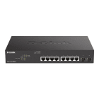 Konni - D-Link Switch EasySMART 8 Ports Giga PoE at 130W + 2 SFP