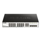 Konni - D-Link Switch SMART+ avec 16 Giga et 4 ports combo SFP
