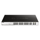 Konni - D-Link Switch SMART+ 24 Giga PoE at 370W + 4 Combo SFP