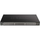 Konni - D-Link Switch Smart+ 48 Port Giga PoE at 370W + 4 SFP+