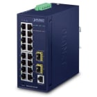 Konni - Planet Switch Indus L2 16 ports Giga 2xSFP