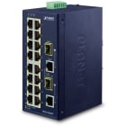 Konni - Planet Switch indus Rail Din 16 100Mb +2 SFP -40/75°C