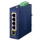 Konni - Planet Switch Indus compact 4 RJ45 Giga PoE at 120W 1xSFP