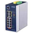 Konni - Planet Switch Indus L2+ 8 ports PoE at 240W 4xSFP 1G/2,5G