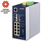 Konni - Planet Switch Indus L3 8 x PoE at 360W 2xSFP2,5G/2xSFP+