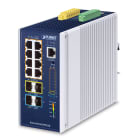 Konni - Planet Switch indus managé 8 giga PoE Bt + SFP+
