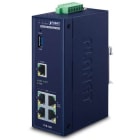 Konni - Planet Routeur industriel 1Wan 4Lan SPI firewall -40/75°