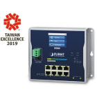 Konni - Planet Switch mural LCD L3 8 ports Giga 2xSFP