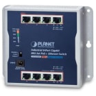 Konni - Planet Switch mural 8 ports Giga PoE at 120W
