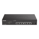 Konni - D-Link Switch EasySMART 8 Ports Giga PoE at 130W + 2 SFP