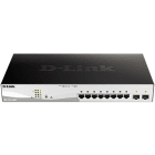 Konni - D-Link Switch SMART+ avec 8 Giga PoE 802.3at 130W + 2 SFP