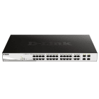 Konni - D-LinkSwitch Web SMART 24 Giga PoE at 193W + 4 combo SFP